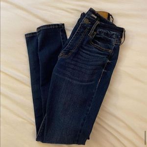 Aeropostale blue skinny jeans